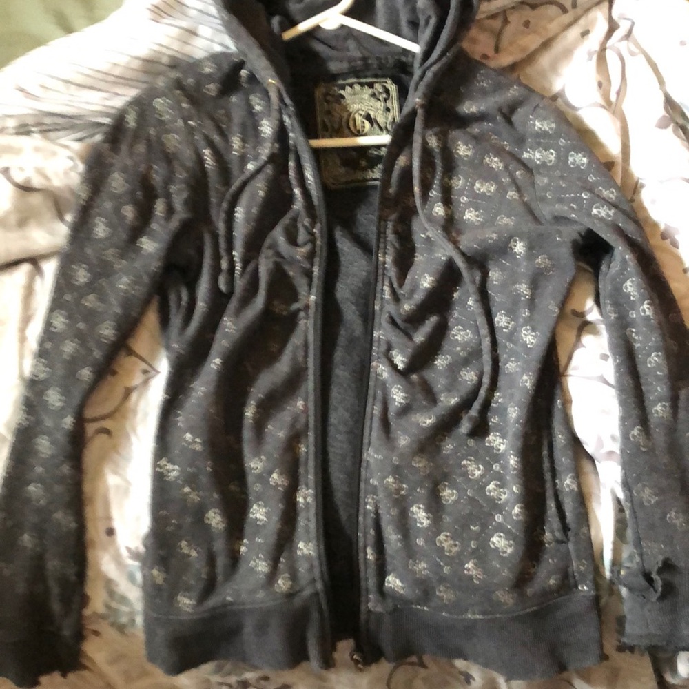 Long Rouched Guess Hoodie